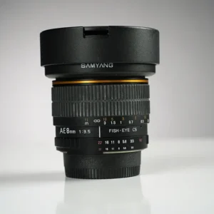 Käytetty Samyang 8mm f3.5 Fisheye - Nikon f
