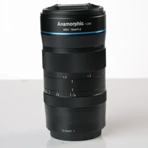 Käytetty Sirui 75mm f1.8 1.33x Anamorphic - Nikon Z