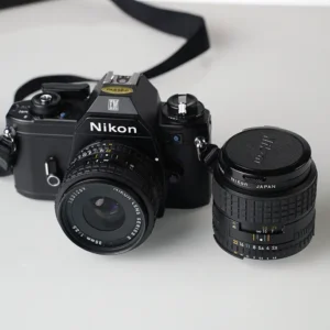 Nikon EM & 35mm f2.5 & 100mm f2.8