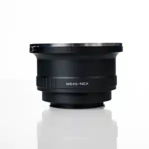 Mamiya M645 - Sony Fe objektiiviadapteri