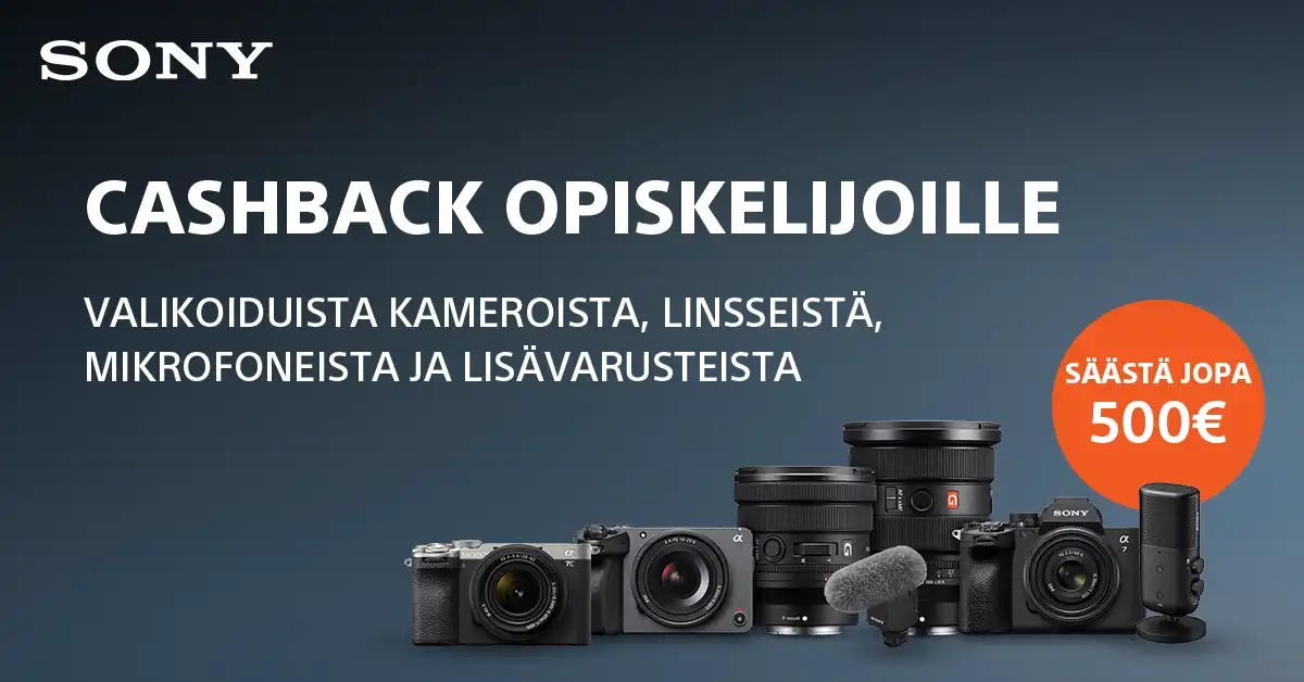 Sony Student Cashback