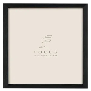 Focus Willow 30x30 cm valokuvakehys – Musta