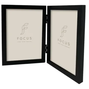Kahden kuvan kehys 13x18cm musta
