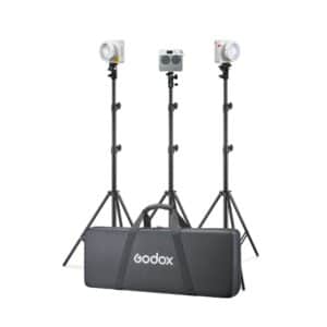 Godox ML100Bi KIT3 Portable LED Light KIT (3x 120W Bi-Color)