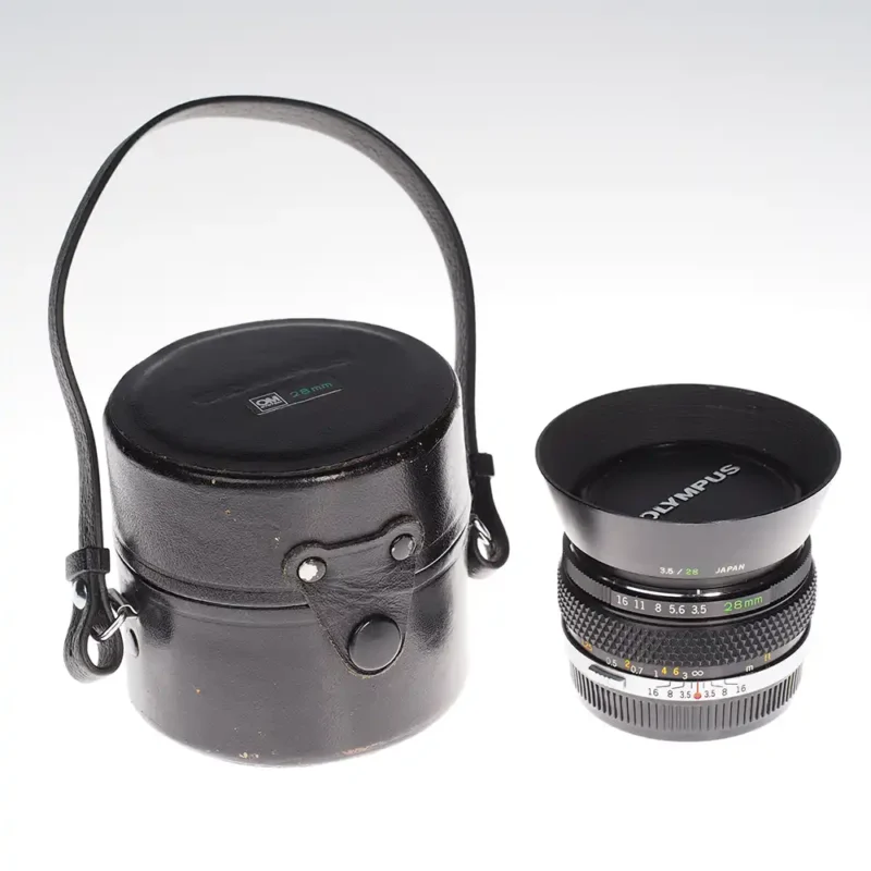 Käytetty Olympus OM G.Zuiko 28mm f3.5 Auto W
