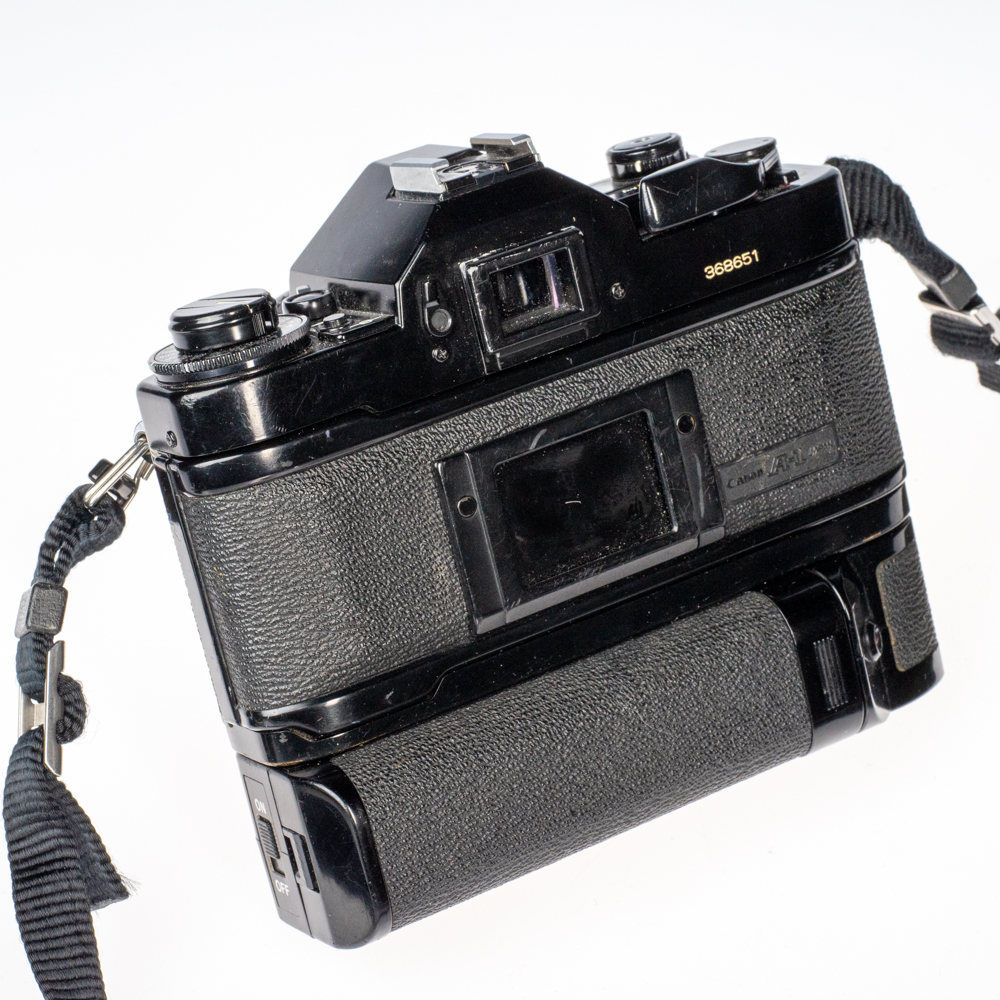 Käytetty Canon A-1 & FD 35mm f3.5 S.C