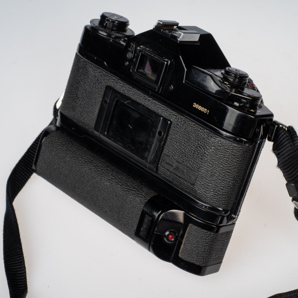 Käytetty Canon A-1 & FD 35mm f3.5 S.C