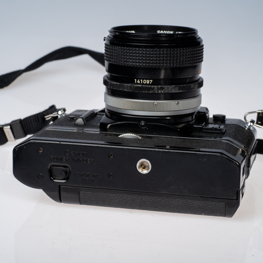 Käytetty Canon A-1 & FD 35mm f3.5 S.C