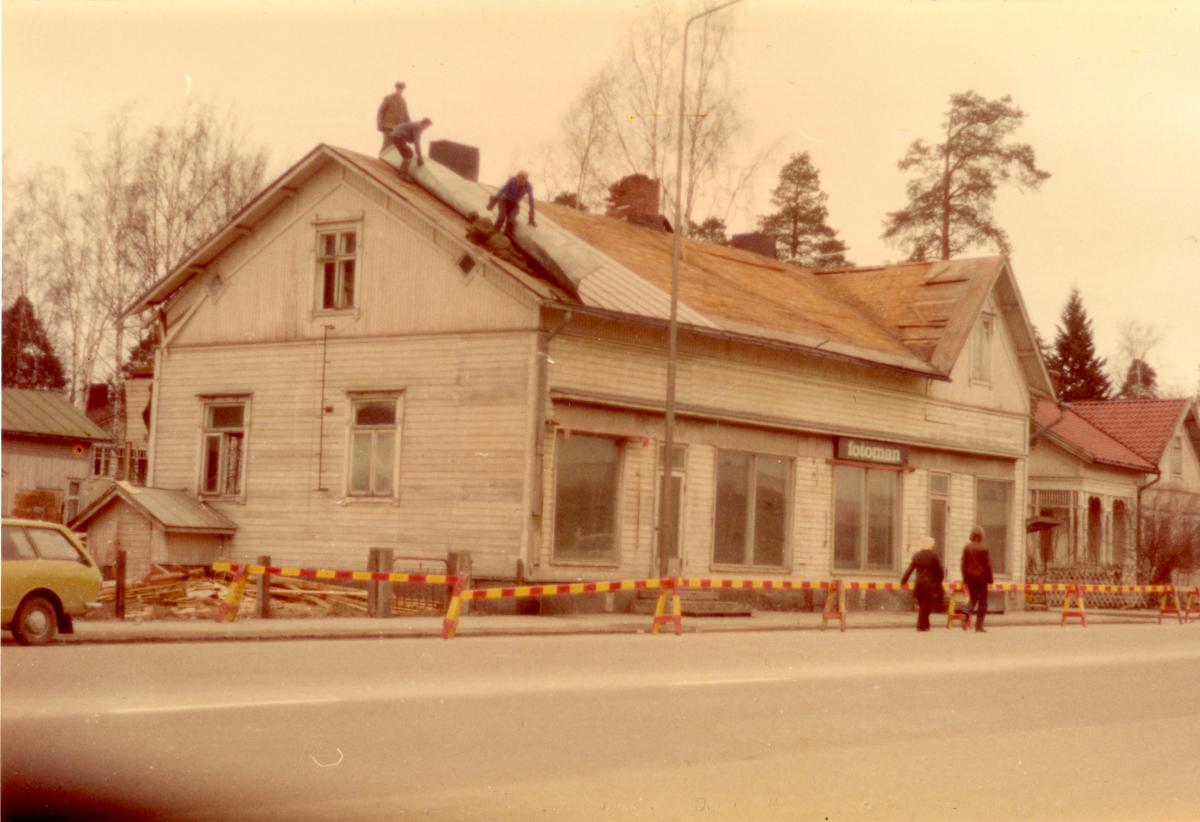 Puurakennus Hämeenkatu 26 — Fotomanin toimipaikka, purettu 1979