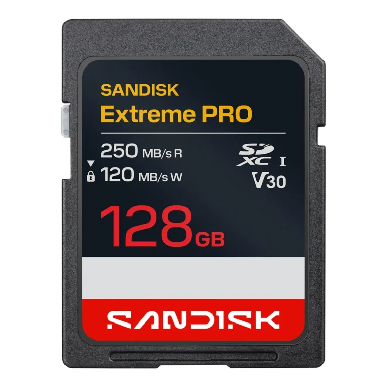 SanDisk Extreme Pro 128GB 250MB/s -muistikortti