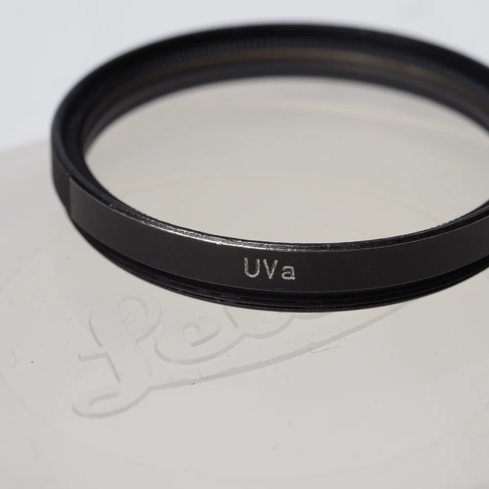 Käytetty Leica E39 UVa suodin musta