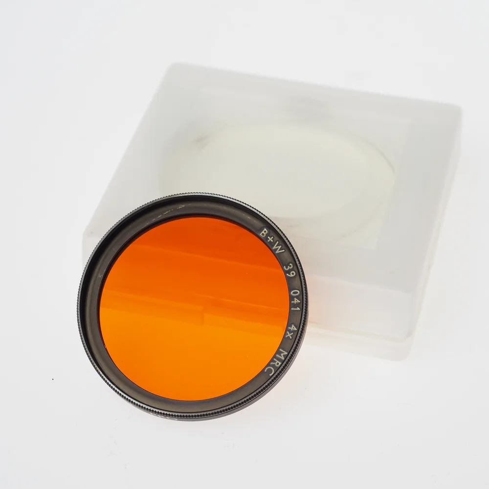 Käytetty B+W 39mm 041 oranssisuodin MRC 4x Käytetty B+W 39mm 041 oranssisuodin MRC 4x