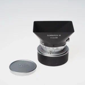 Käytetty Leica Summaron-M 28mm f5.6 hopea