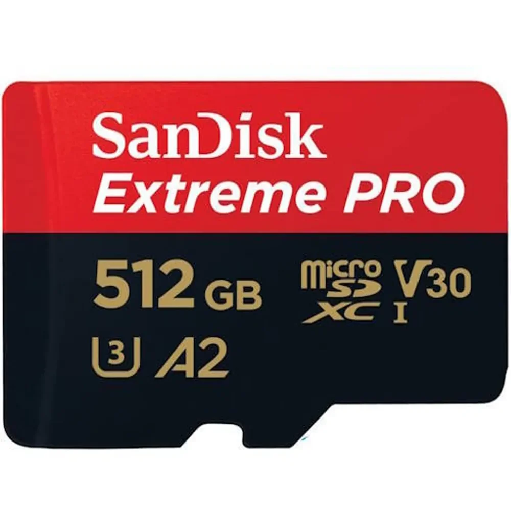 SANDISK MicroSDXC Extreme Pro 512GB 200MBs A2 C10 V30 UHS-I-1