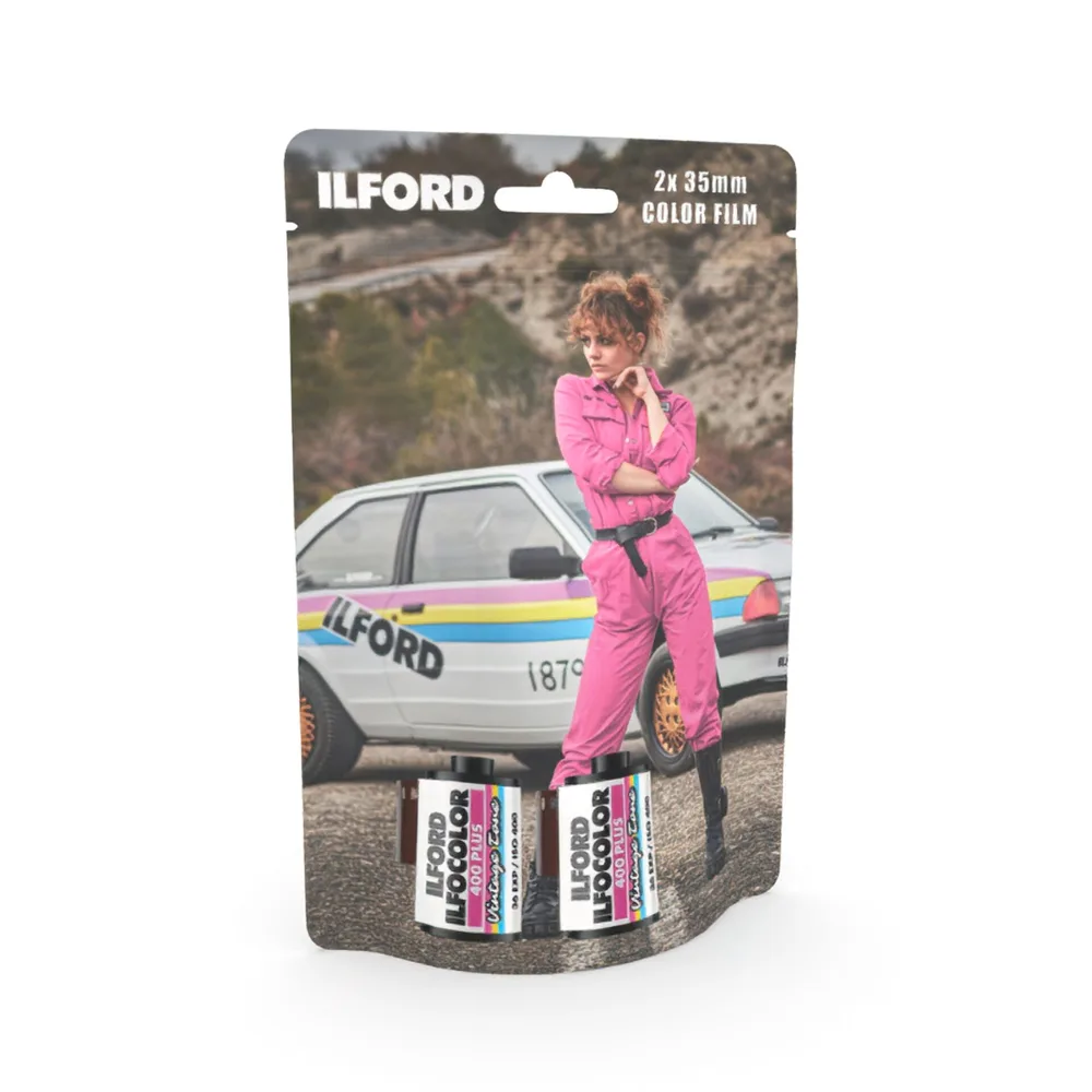 Ilford ILFOCOLOR 400 Plus Vintage Tone 135-36 – 2-pakkaus Ilford ILFOCOLOR 400 Plus Vintage Tone 135-36 – 2-pakkaus